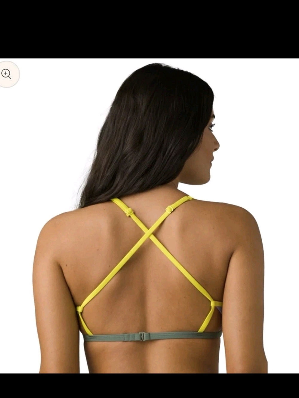 Prana Lurisia Swim Top Sz Sm - Picture 2 of 12